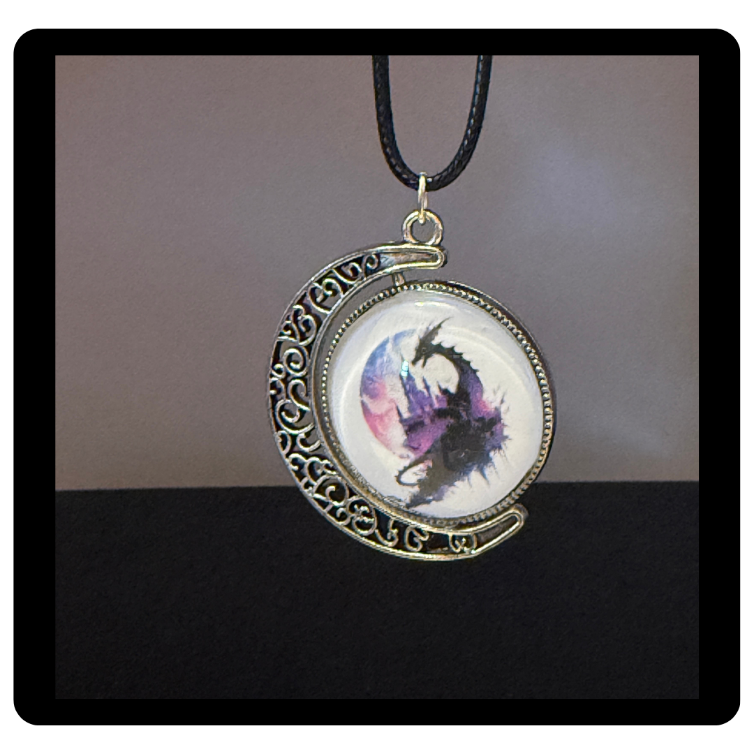 Mystical Dragon Fidget Necklace