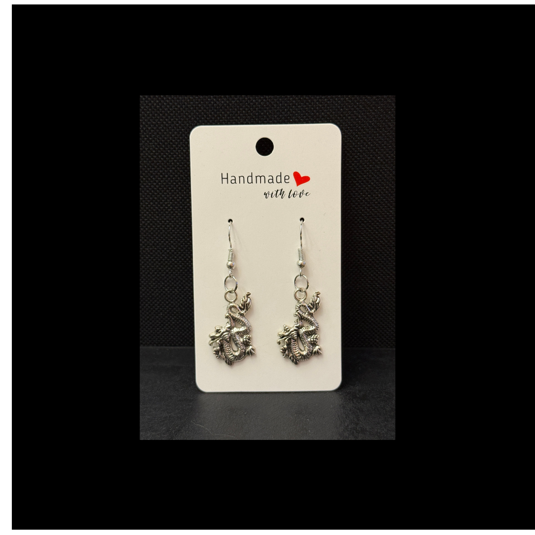 Mystic Dragon Dangle Earrings