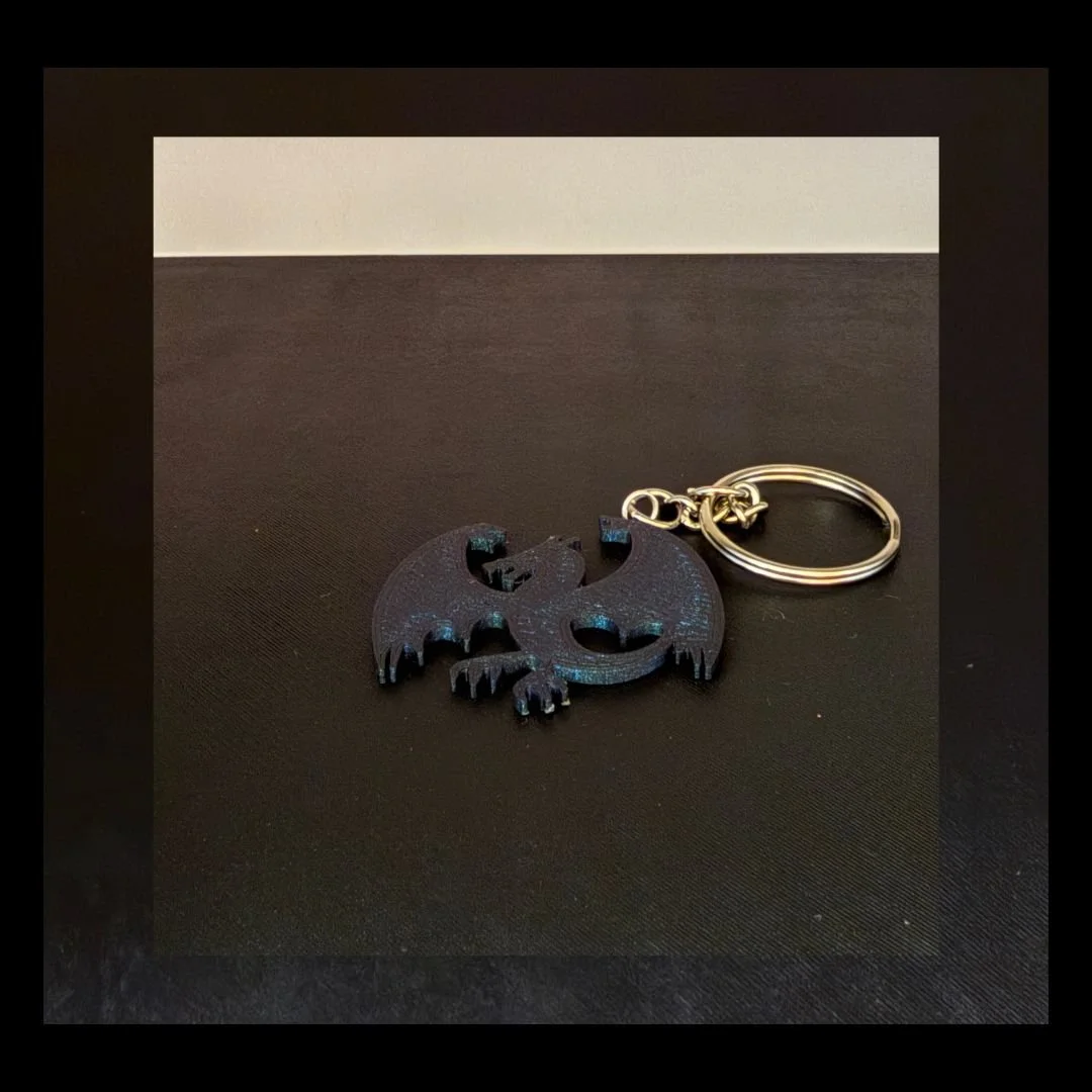 Mystical Dragon Keychain