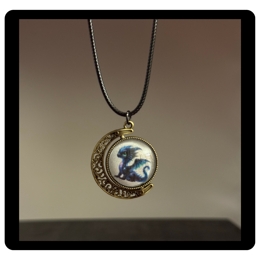 Mystic Dragon Fidget Necklace