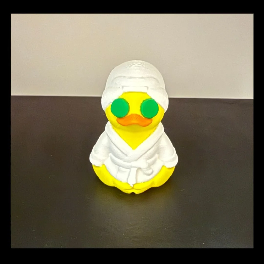 Spa Duck  3D Print Collectible
