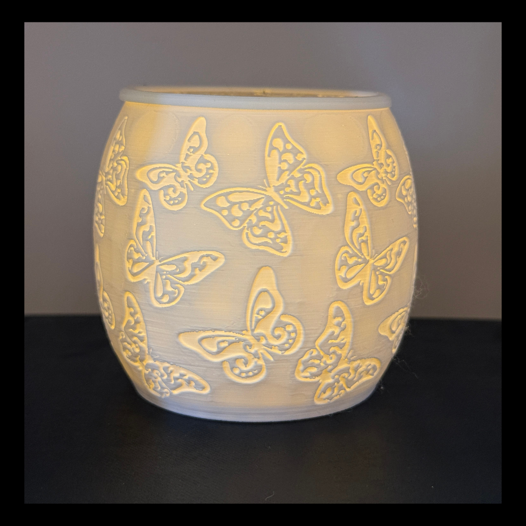 Butterfly Glow 3D Tea Light Holder
