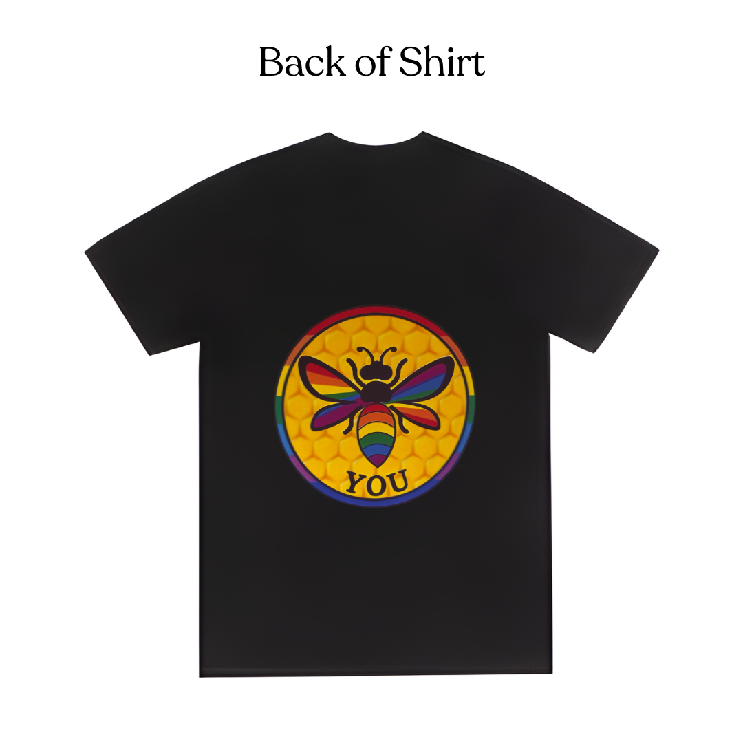 Bee You Double-Side Pride T-Shirt