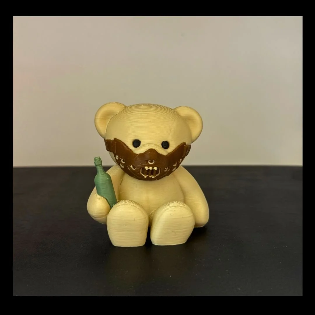 Hannibal Horror Bear 3D Print Collectible
