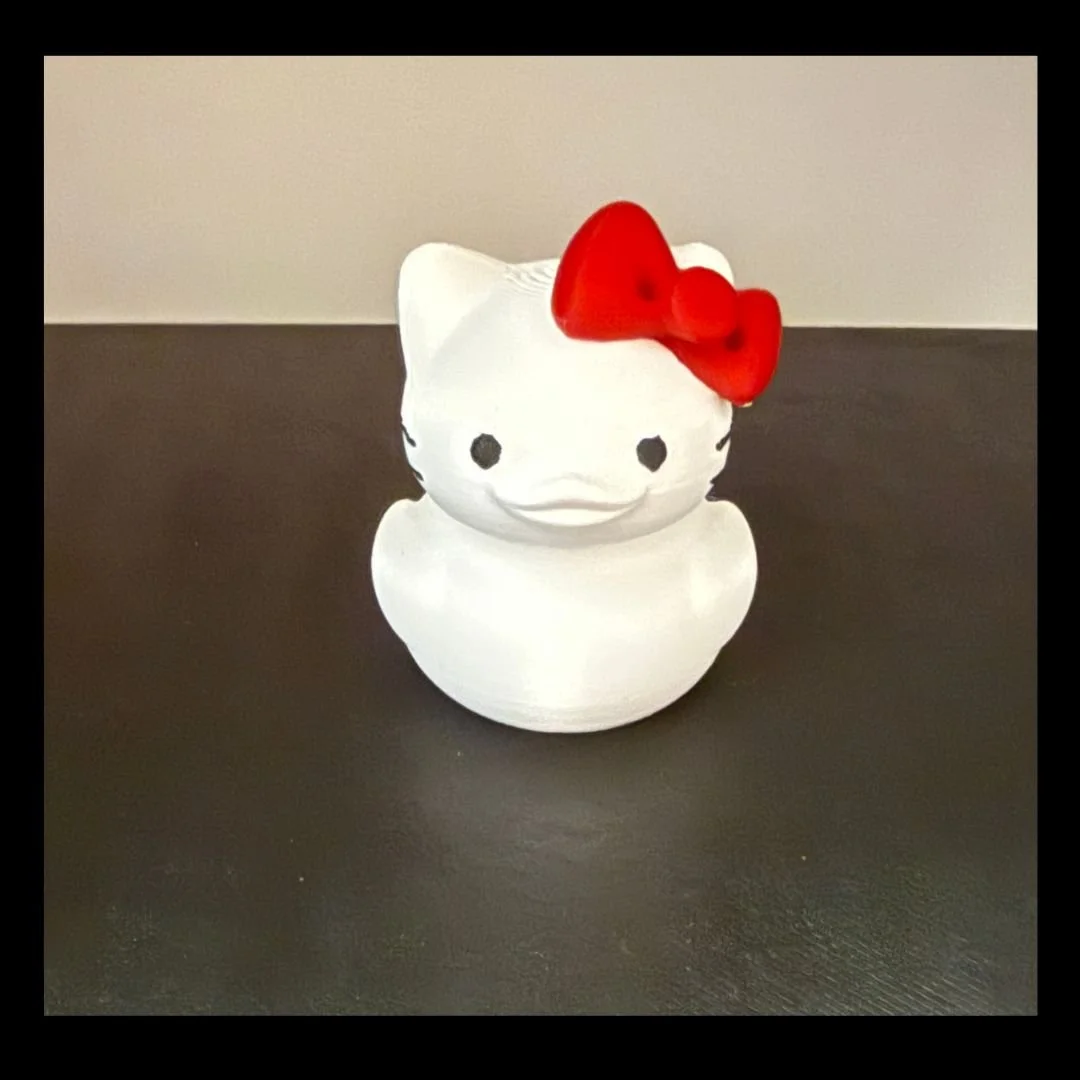 Hello Kitty Duck 3D Print Collectible