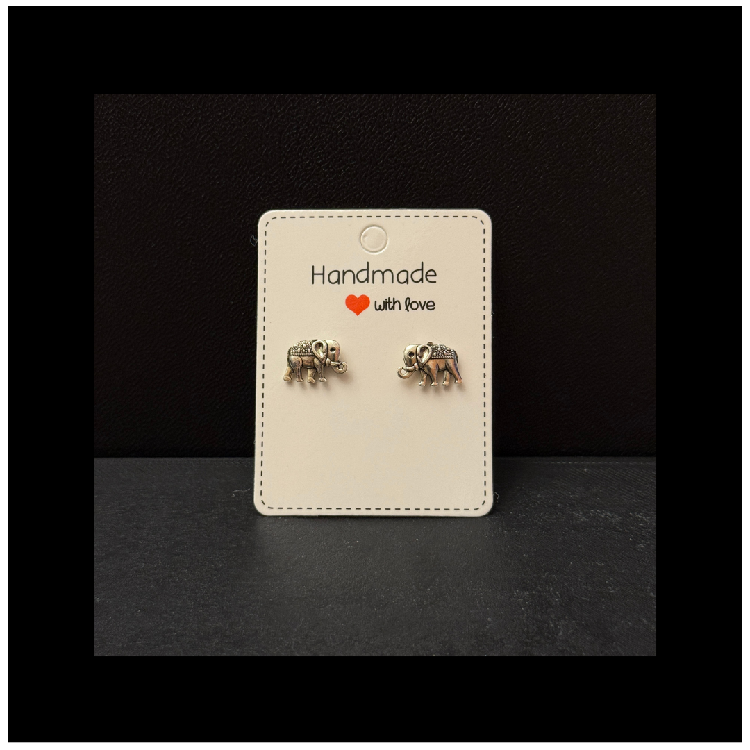 Elephant Hypoallergenic Stud Earrings