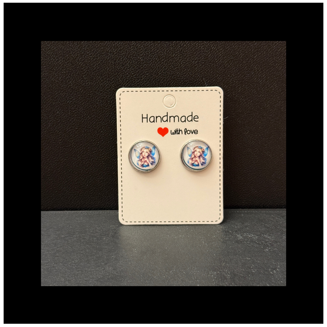 Enchanted Fairy Hypoallergenic Stud Earrings