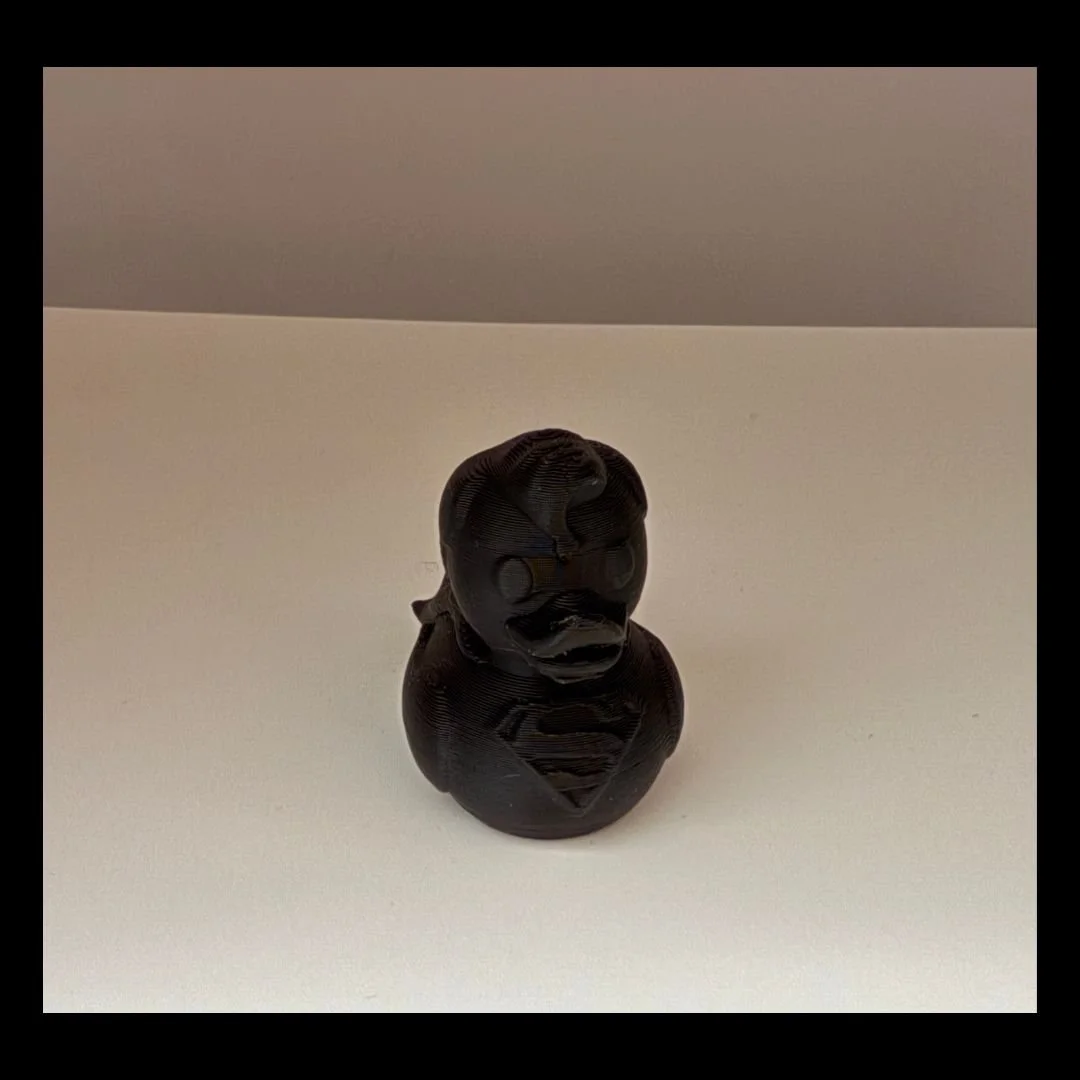 Superman Duck 3D Print Collectible