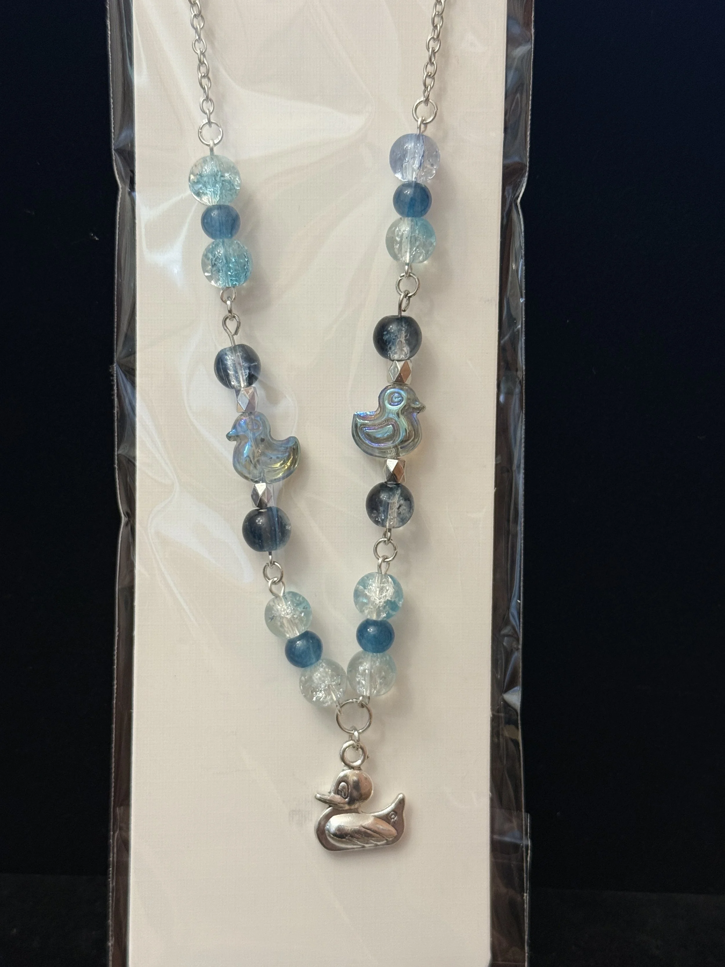 Beaded Duck Necklace