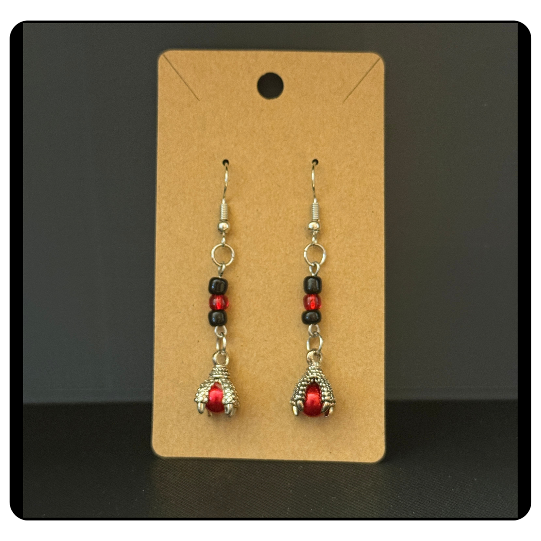Dragon Claw Enchantment Earrings