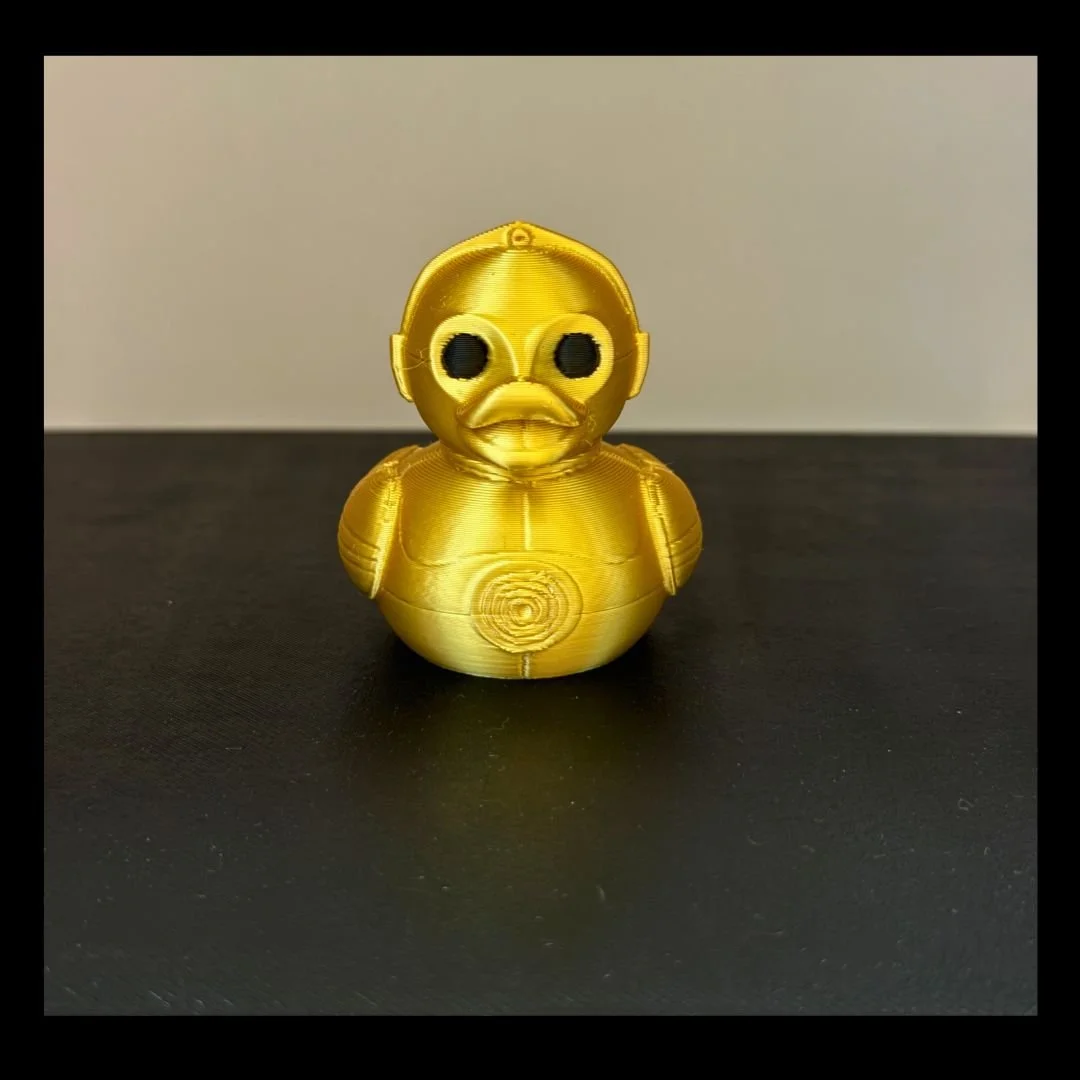 C-3PO Duck 3D Print Collectible