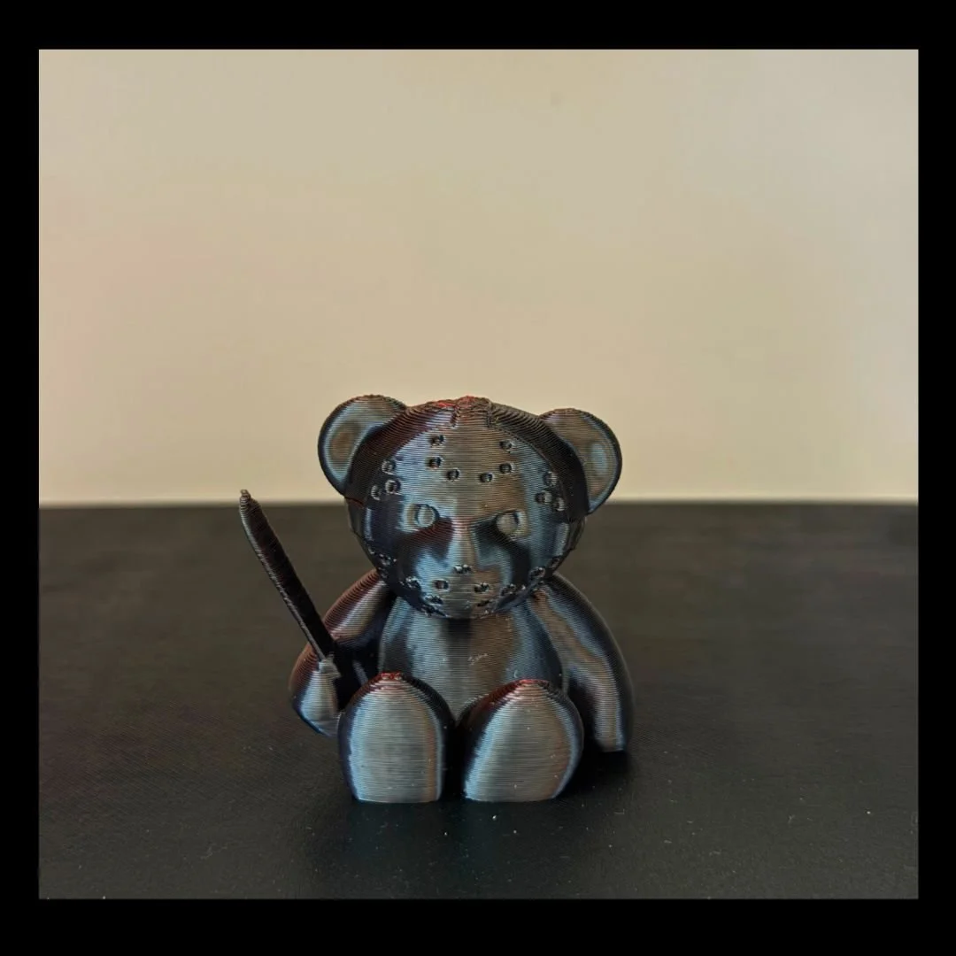 Jason Horror Bear 3D Print Collectible
