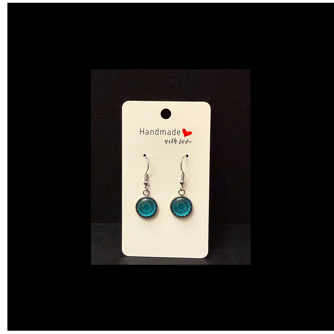 Mandala Dangle Earrings