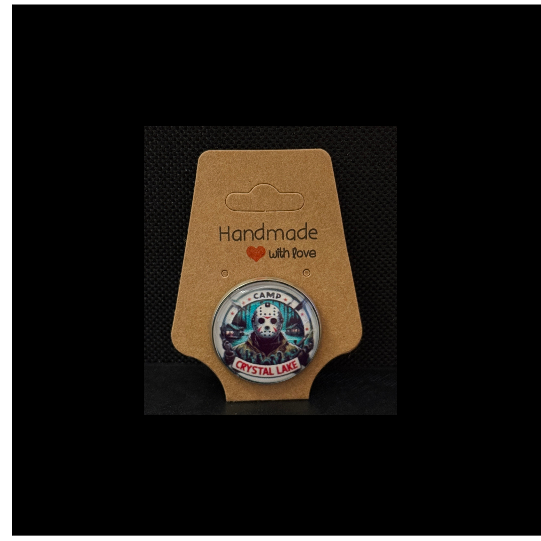 Horror Icon: Camp Crystal Lake - 1-Inch Pin