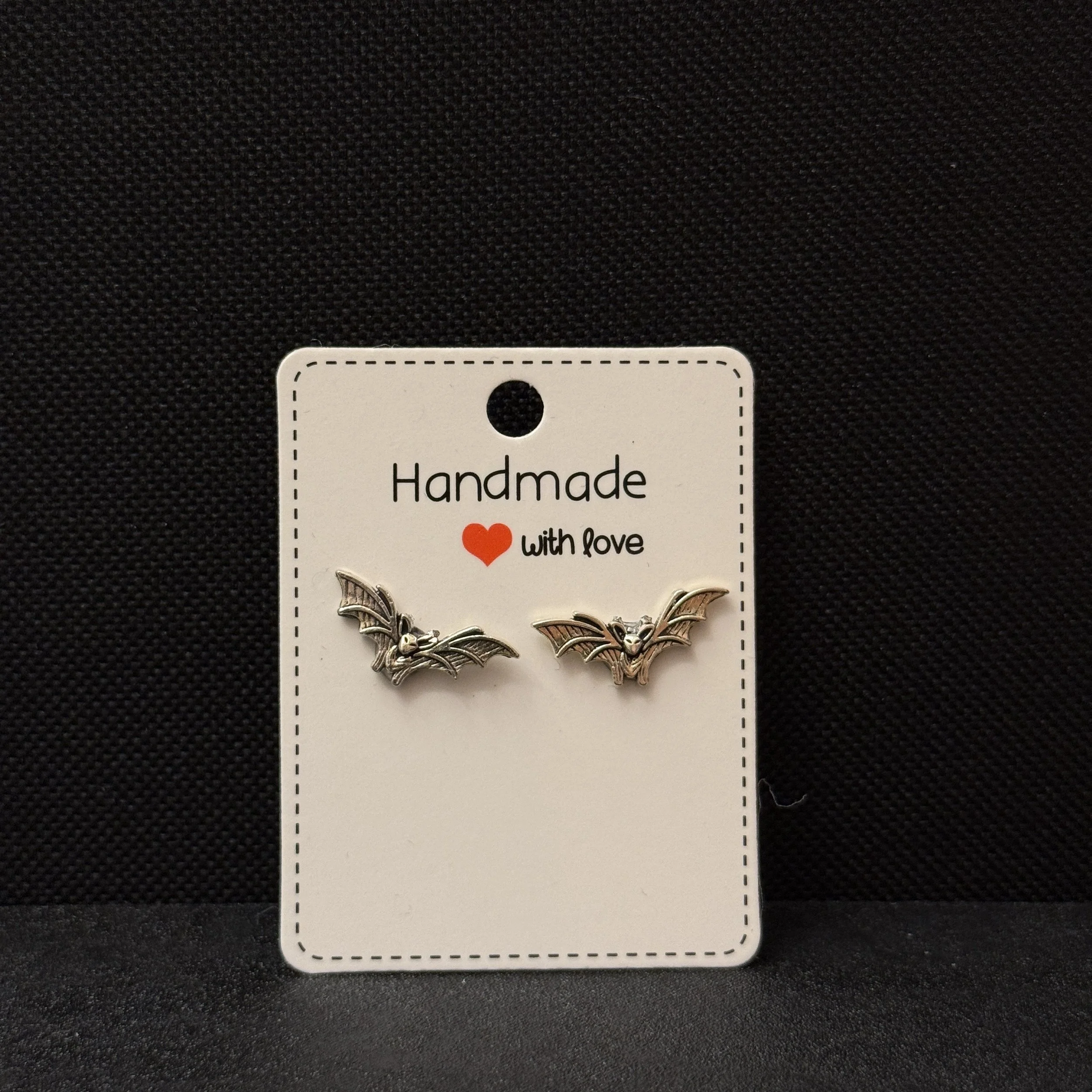 Mystical Bat Stud Earrings