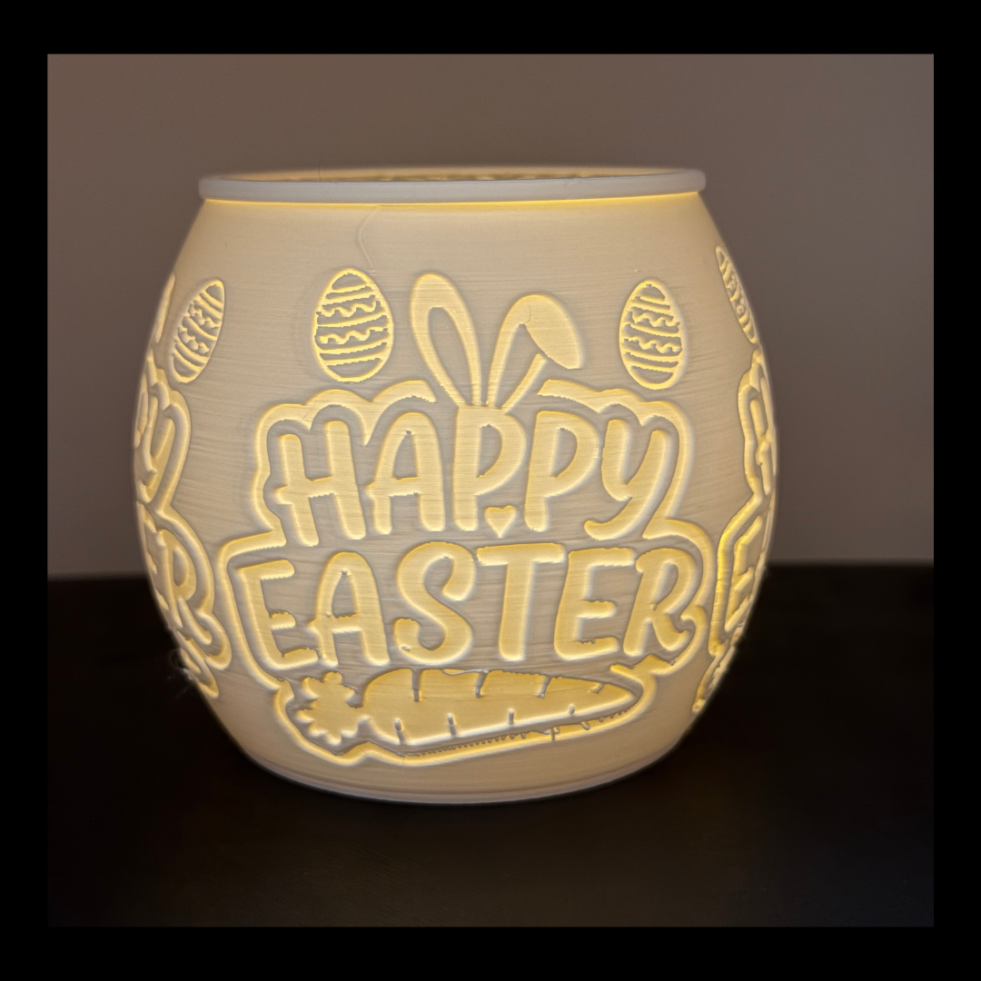 Easter Glow LED Tea Light Holder