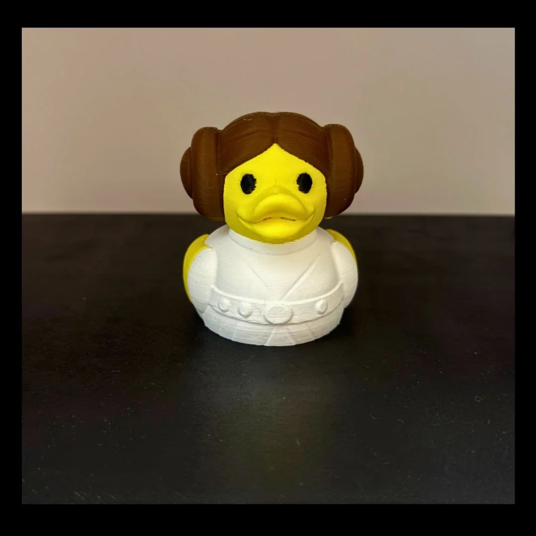 Princess Leia Duck 3D Print Collectible