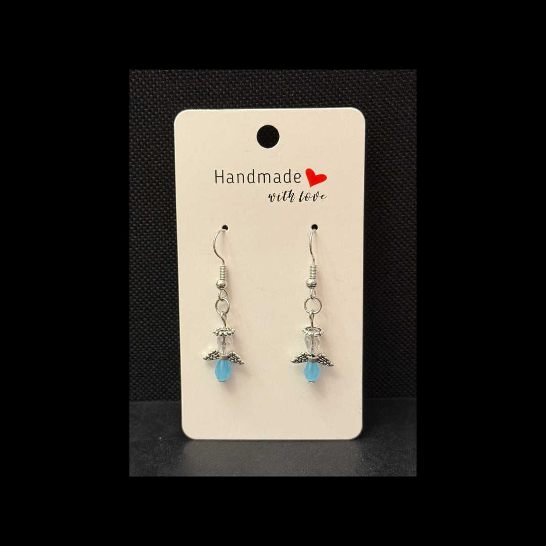 Celestial Angel Dangle Earrings