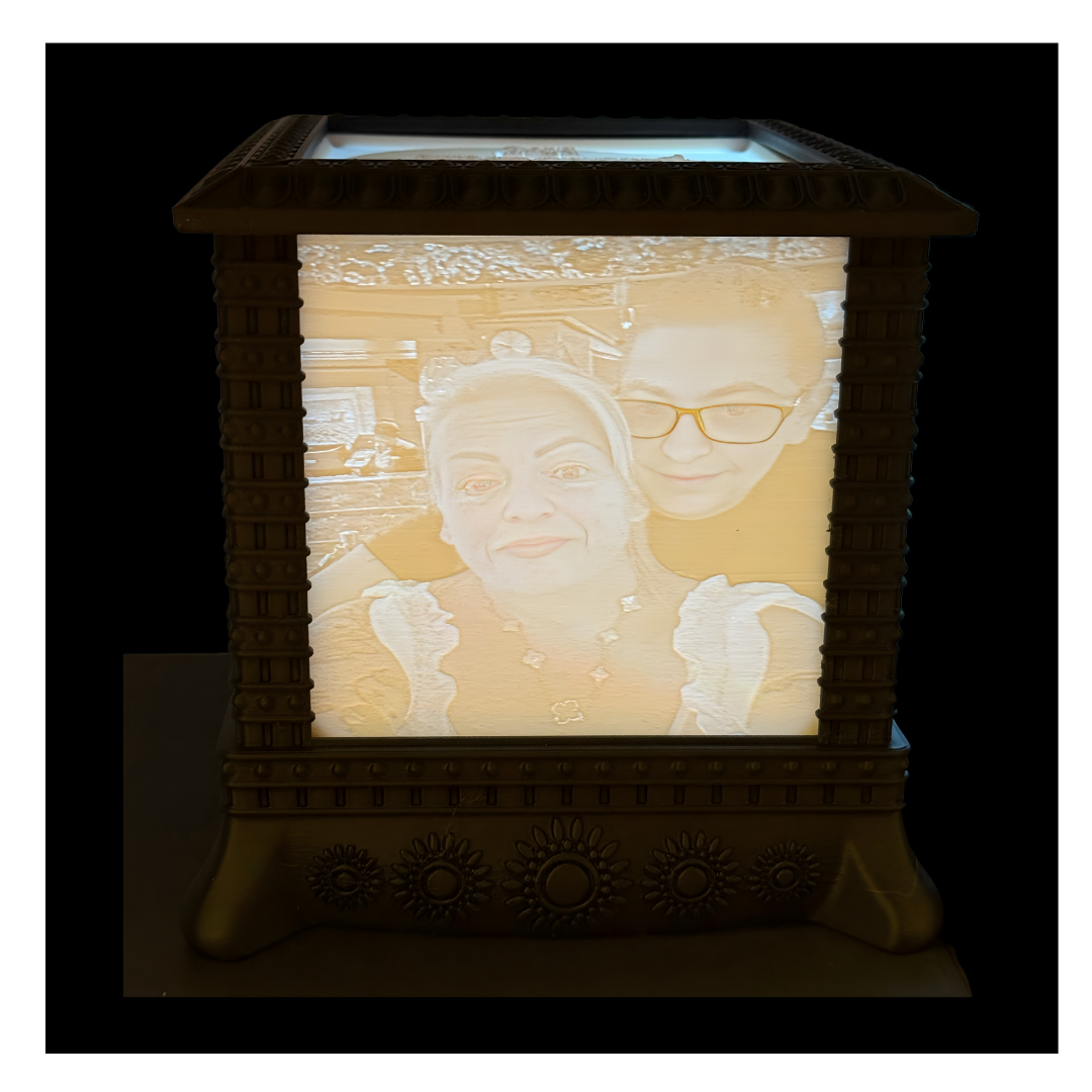 Gothic Style Personalized Photo Box