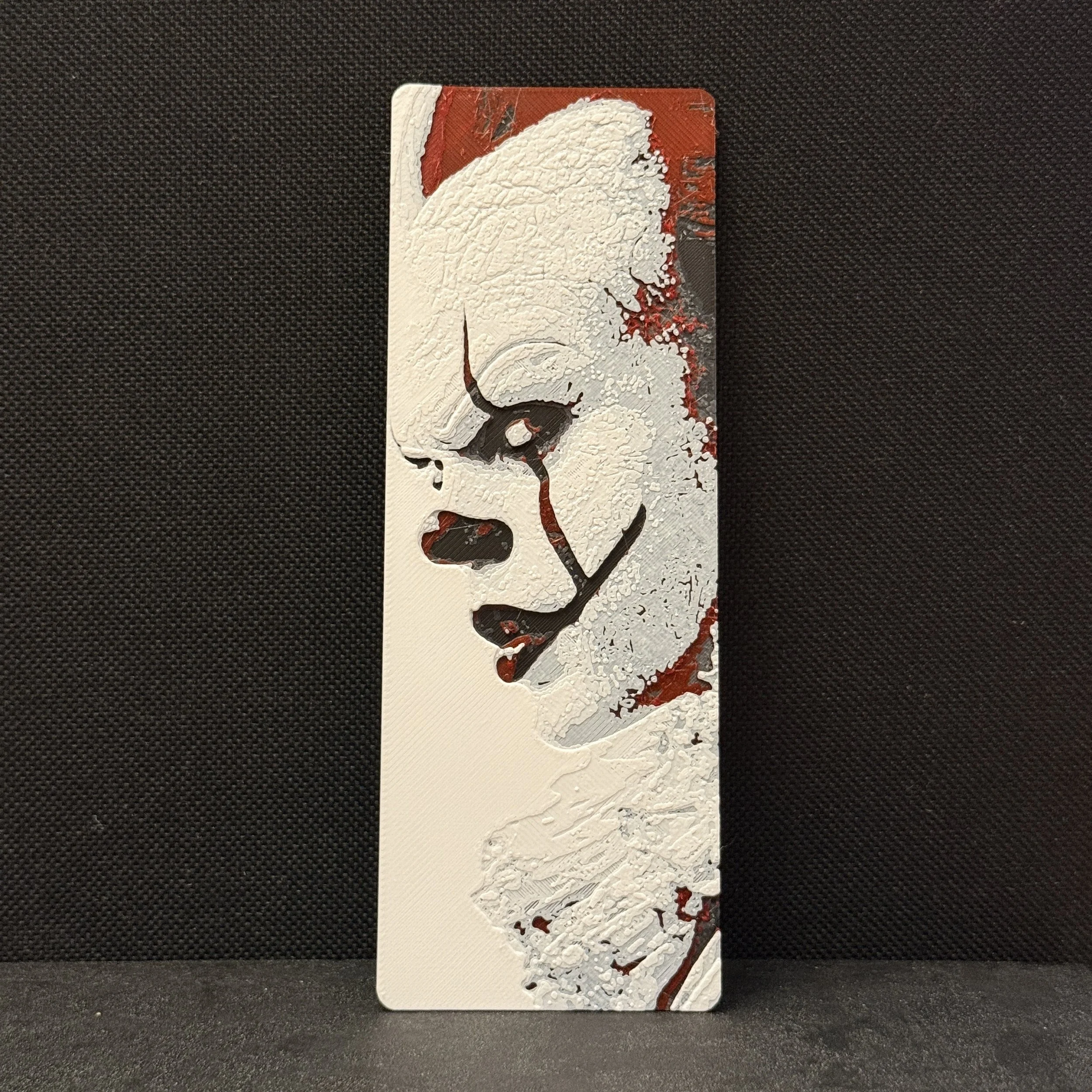 Horror Icon: Pennywise 3D-Printed Bookmark