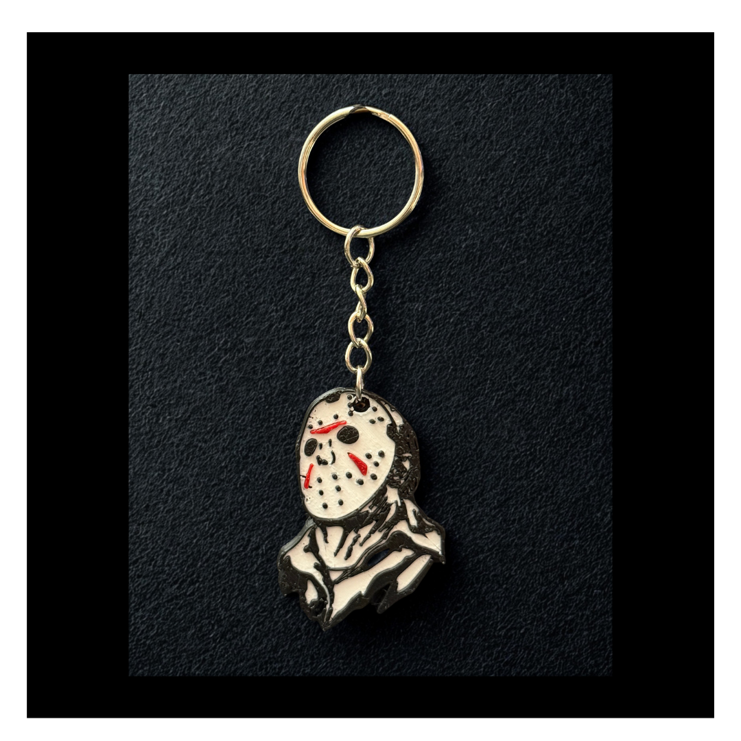 Horror Icon Jason Keychain