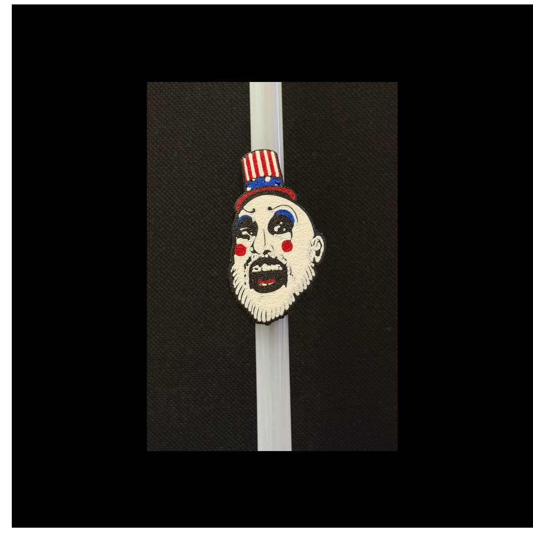 Horror Icon - Captain Spaulding Straw Buddy