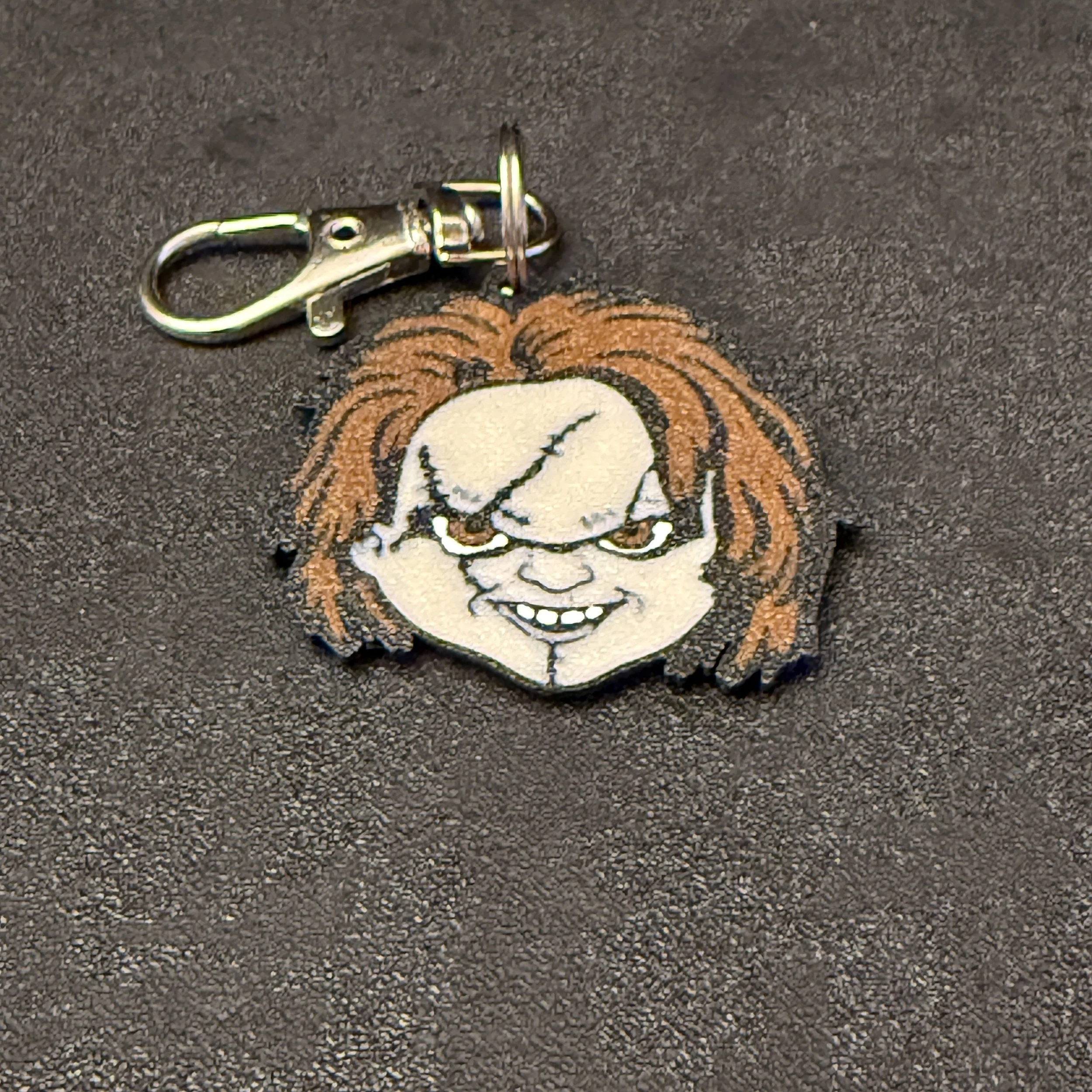 Horror Icon: Chucky Zipper Pull