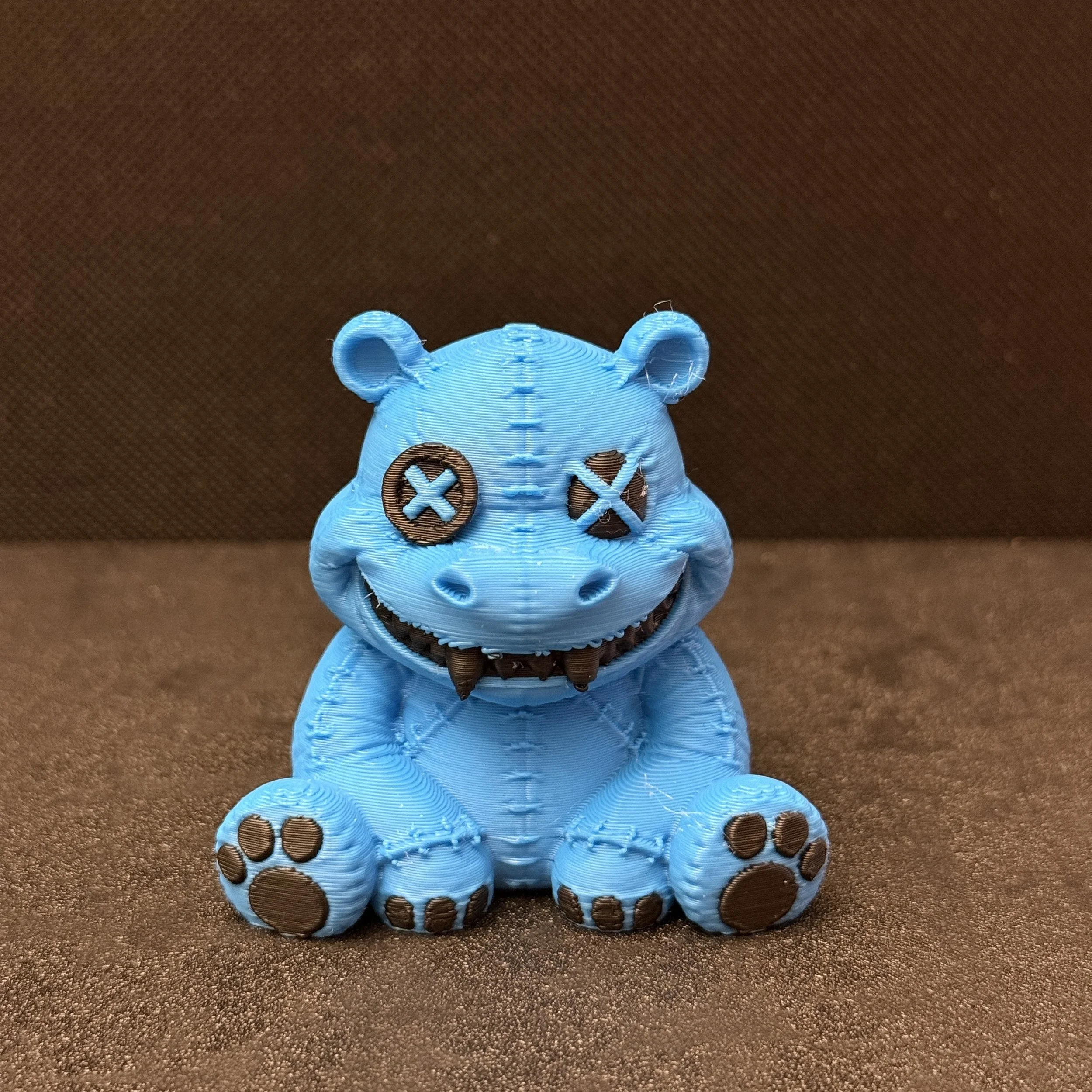 Creepy Cuteness: Horror Hippo Figurine