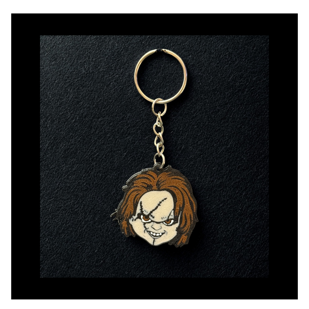 Terrifying Chucky Keychain