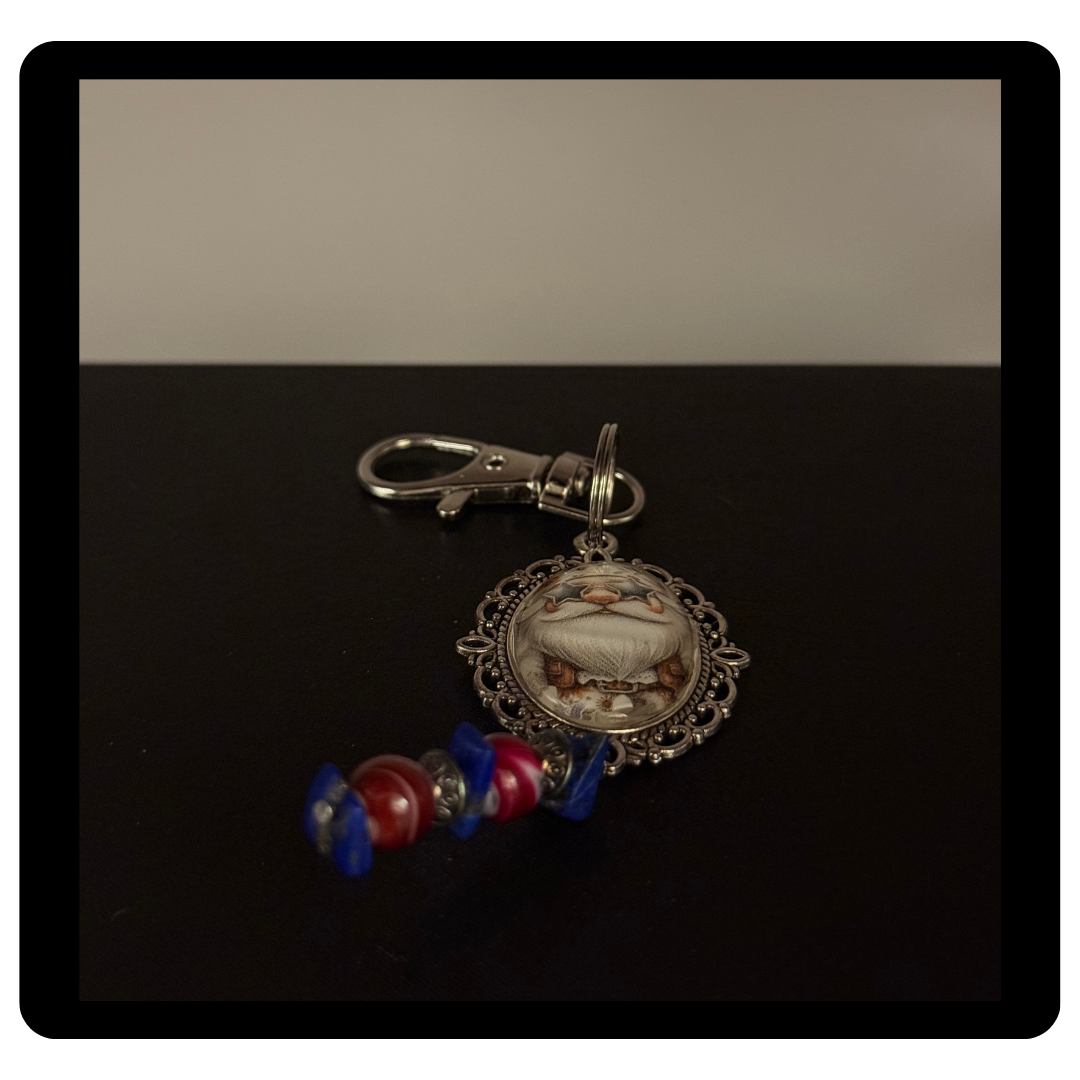 Charming Gnome Zipper Pull