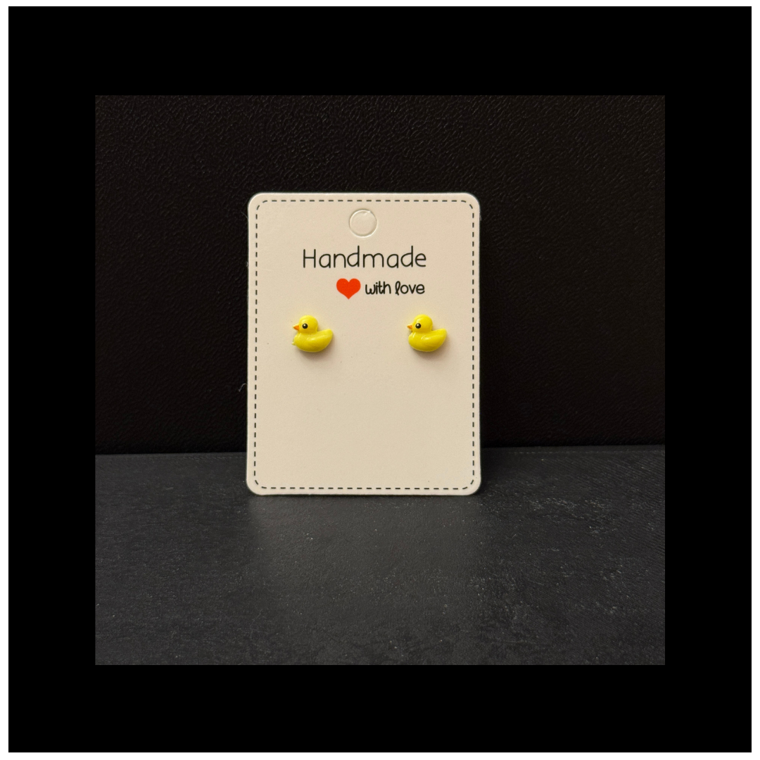Quacky Duck Hypoallergenic Stud Earrings