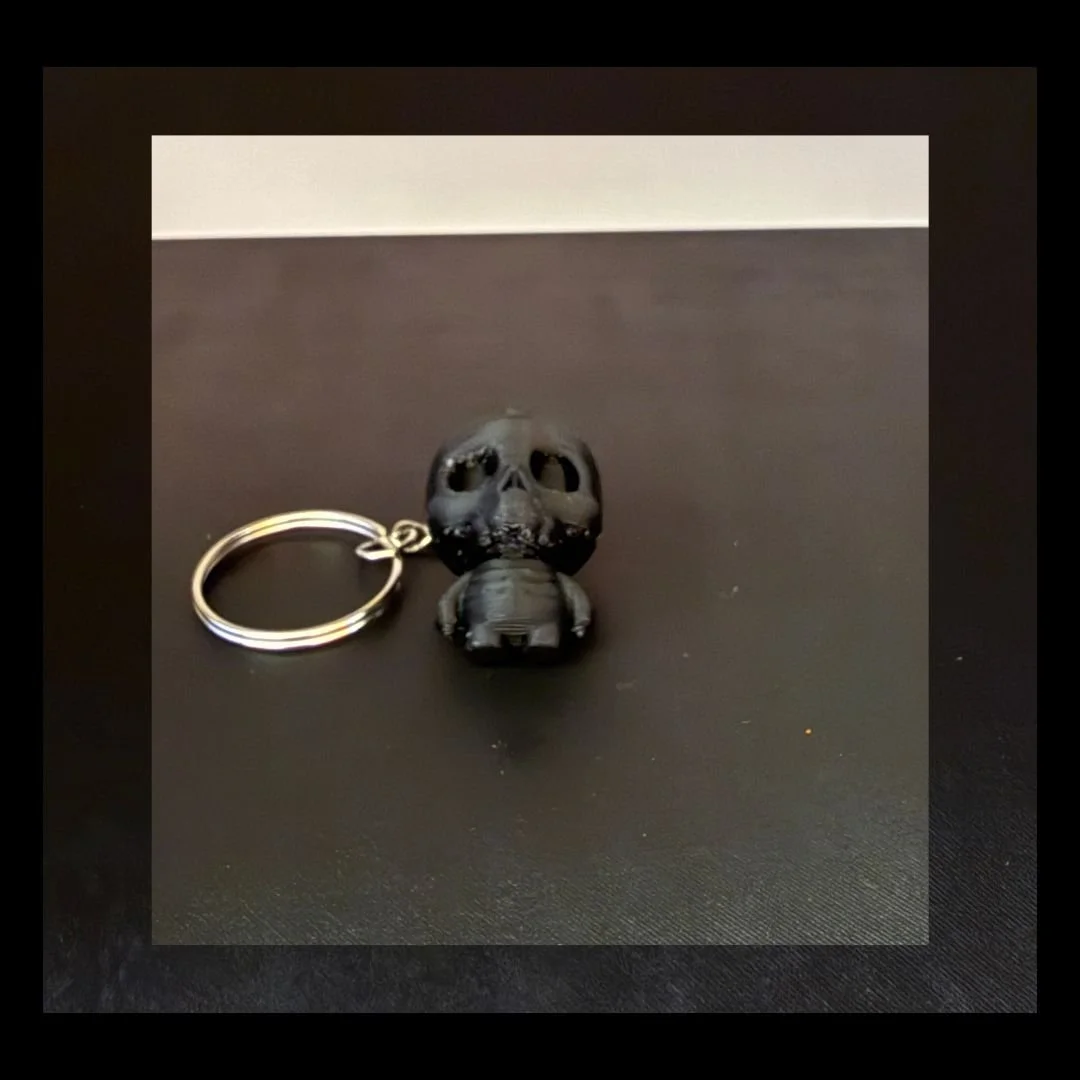 Mystic Mini Skeleton Keychain