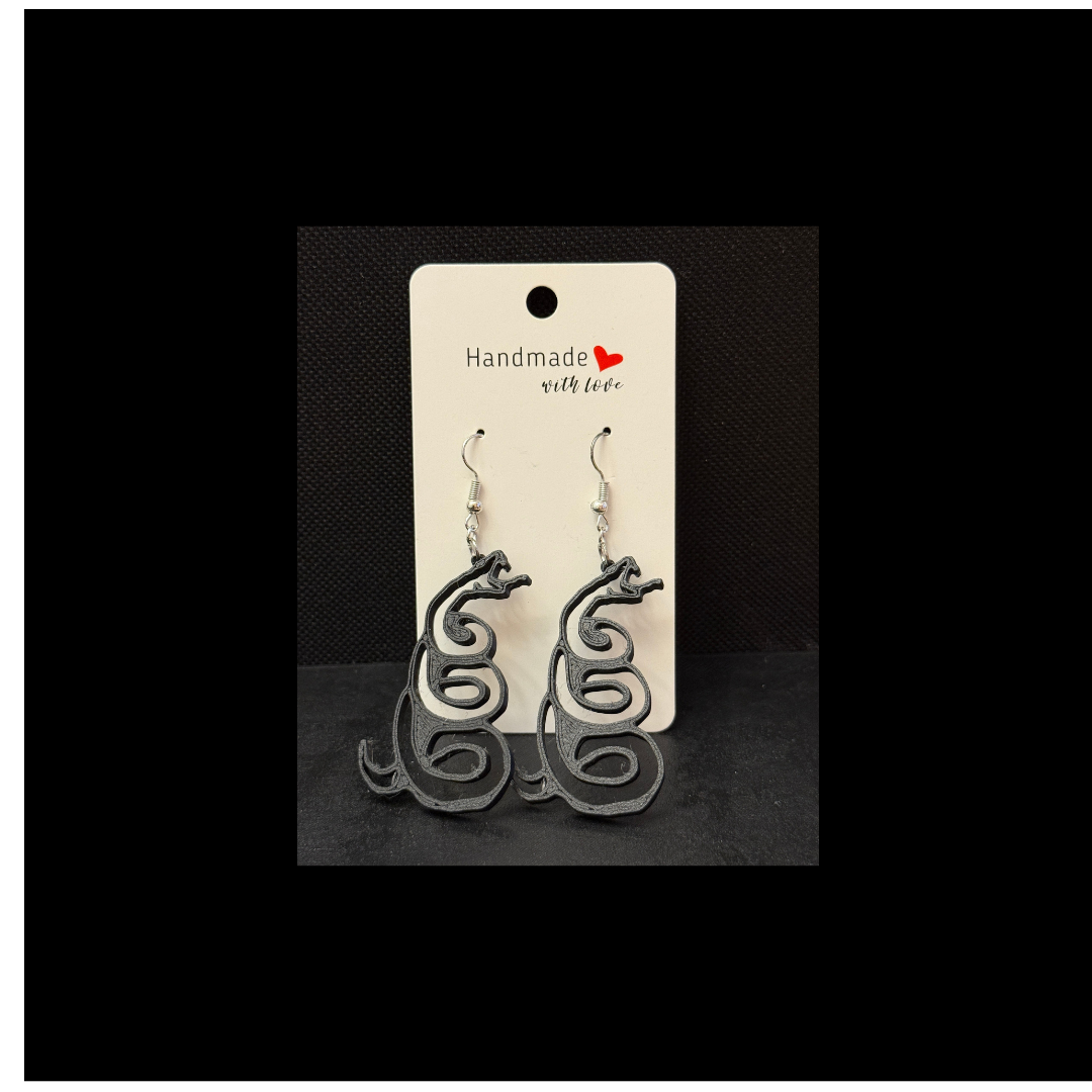 Mystic Serpent Dangle Earrings