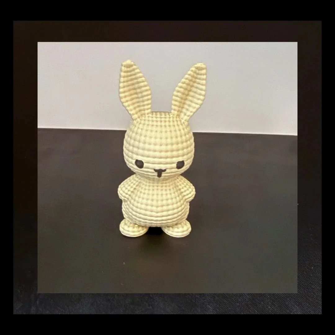 3D Print Crochet Easter Bunny Collectible