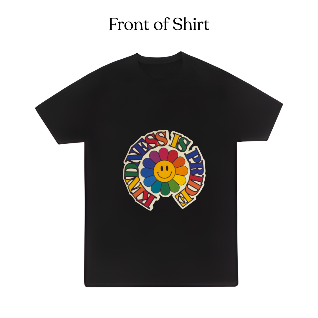 "Kindness is Pride" Rainbow T-Shirt