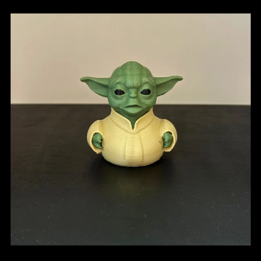Yoda Duck 3D Print Collectible