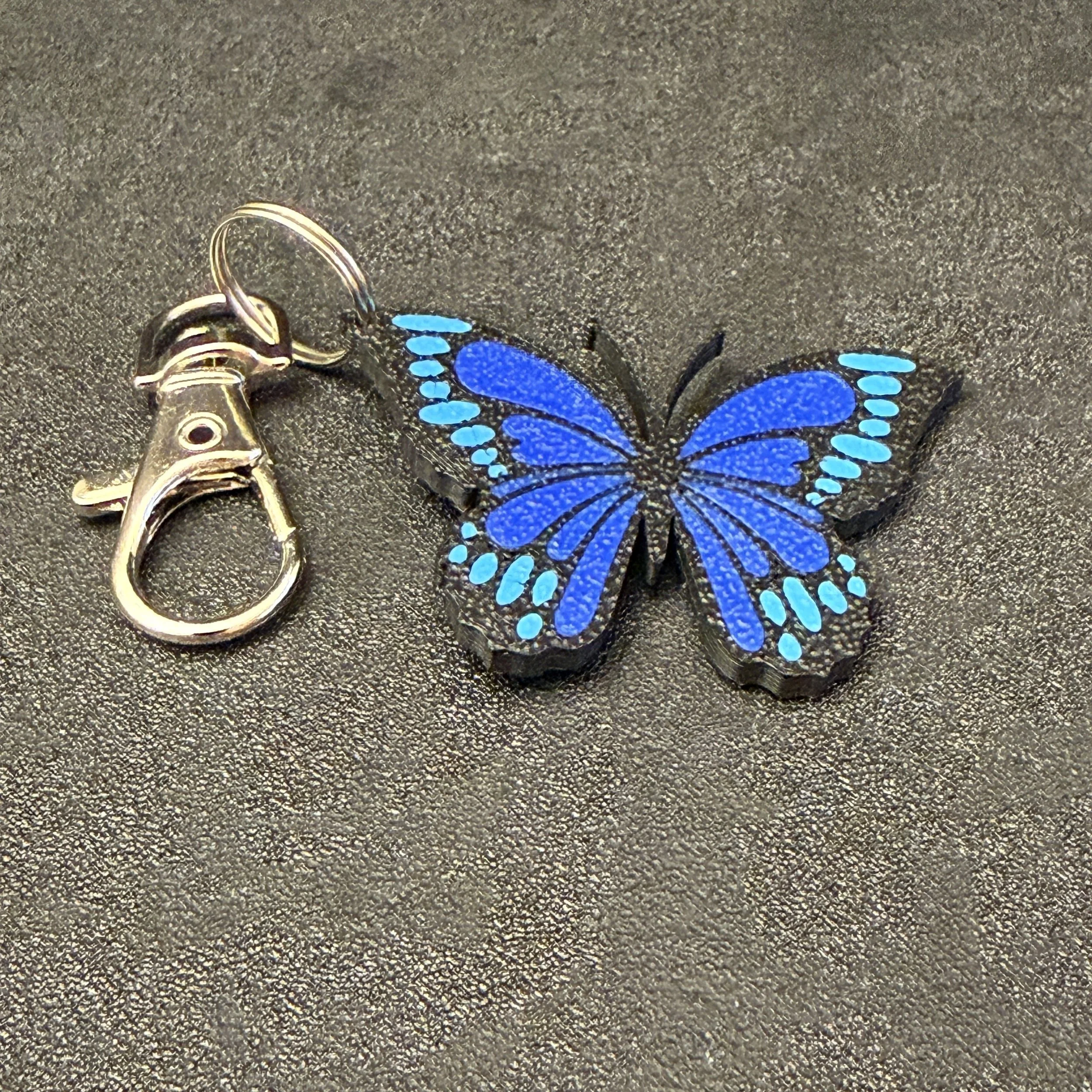 Enchanting Butterfly Zipper Pull