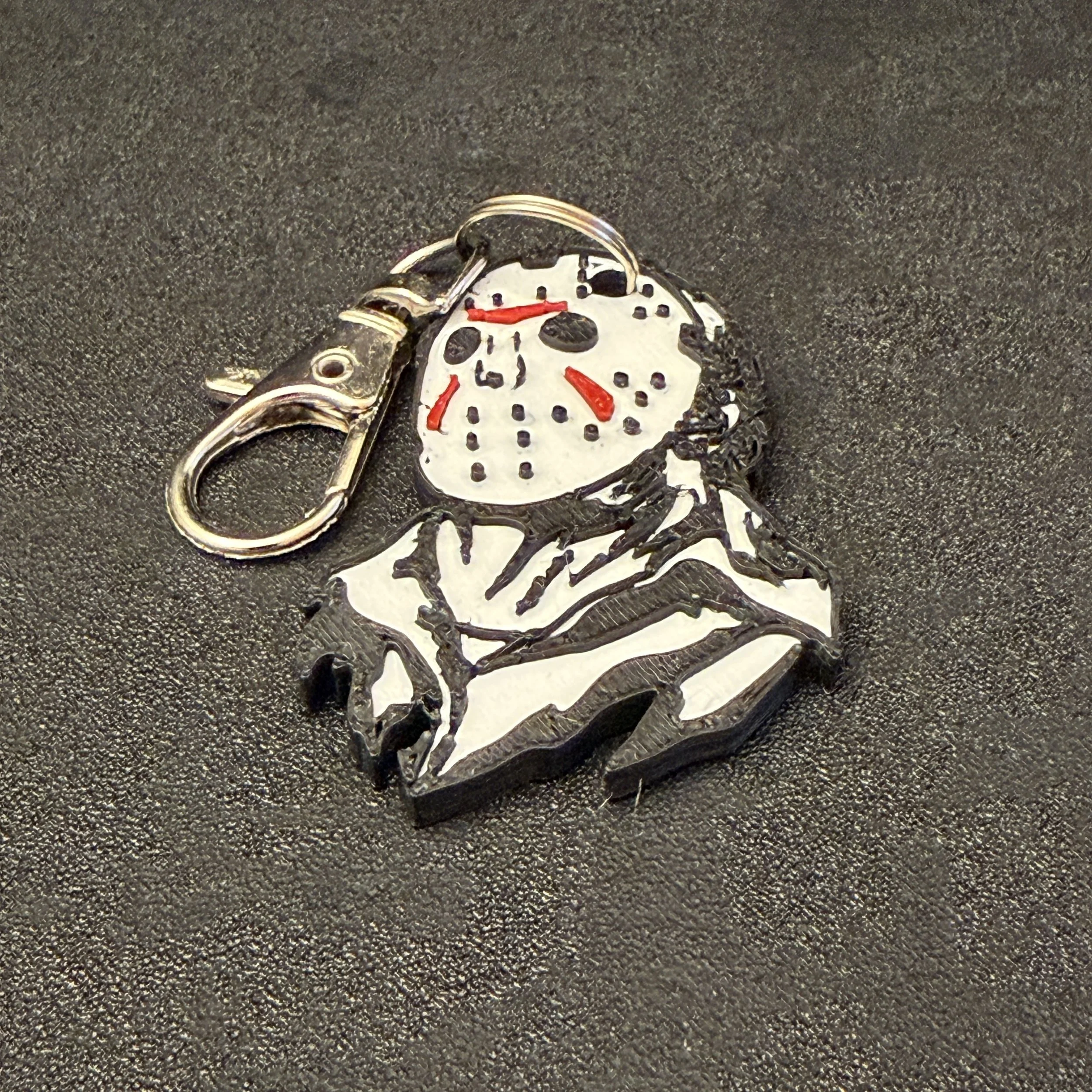 Horror Icon: Jason Voorhees Zipper Pull