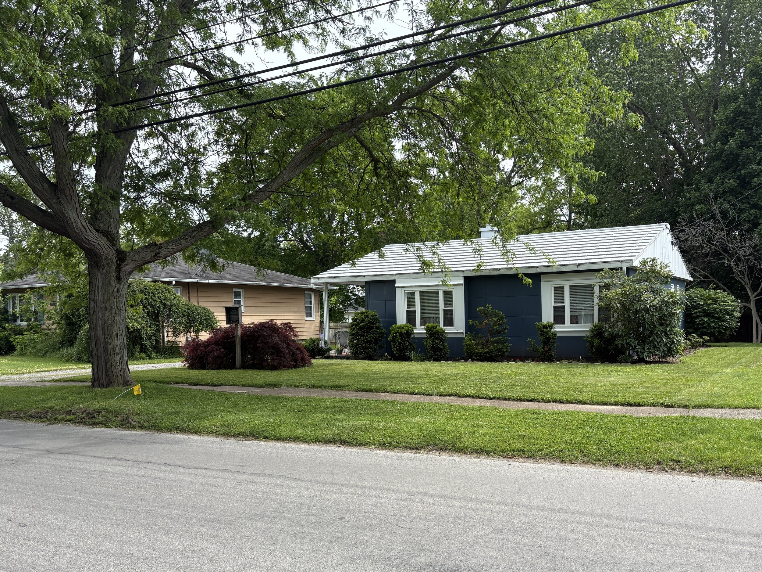 Private Residence, Lake Street in Girard, Model M02, originally Surf Blue