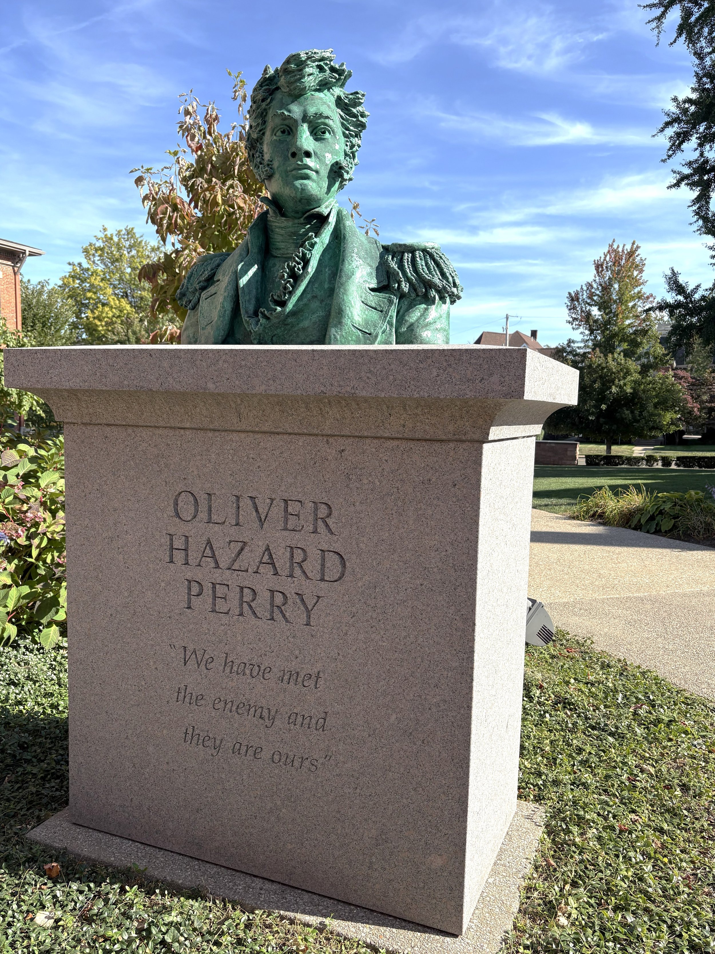 Oliver Hazard Perry Bust, Hagen History Center