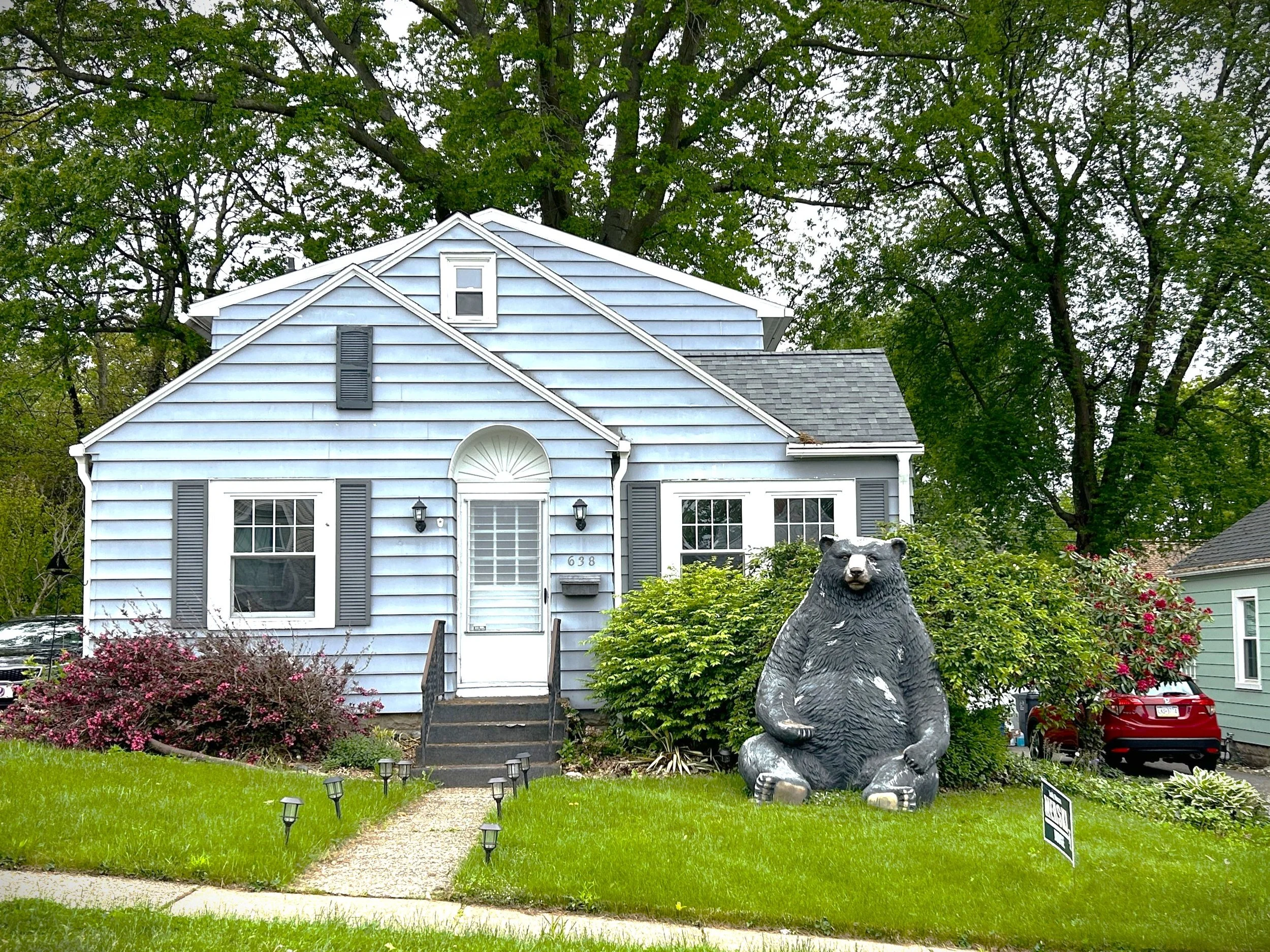 Big Black Bear, Private Residence, Oakmont Ave, Millcreek