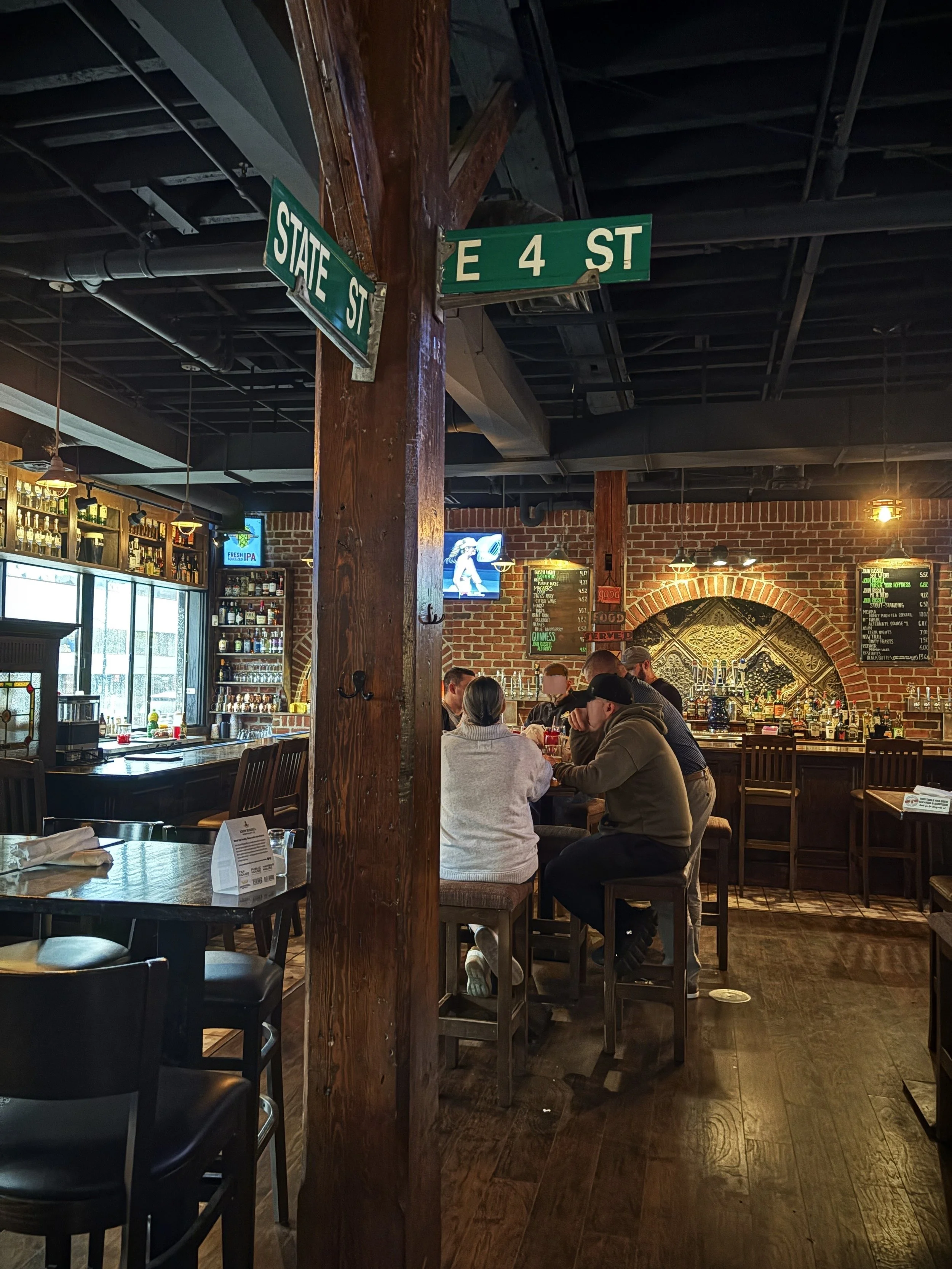 4th & State Street Signs, U Pick 6 Tap House, 333 State St, Downtown Erie