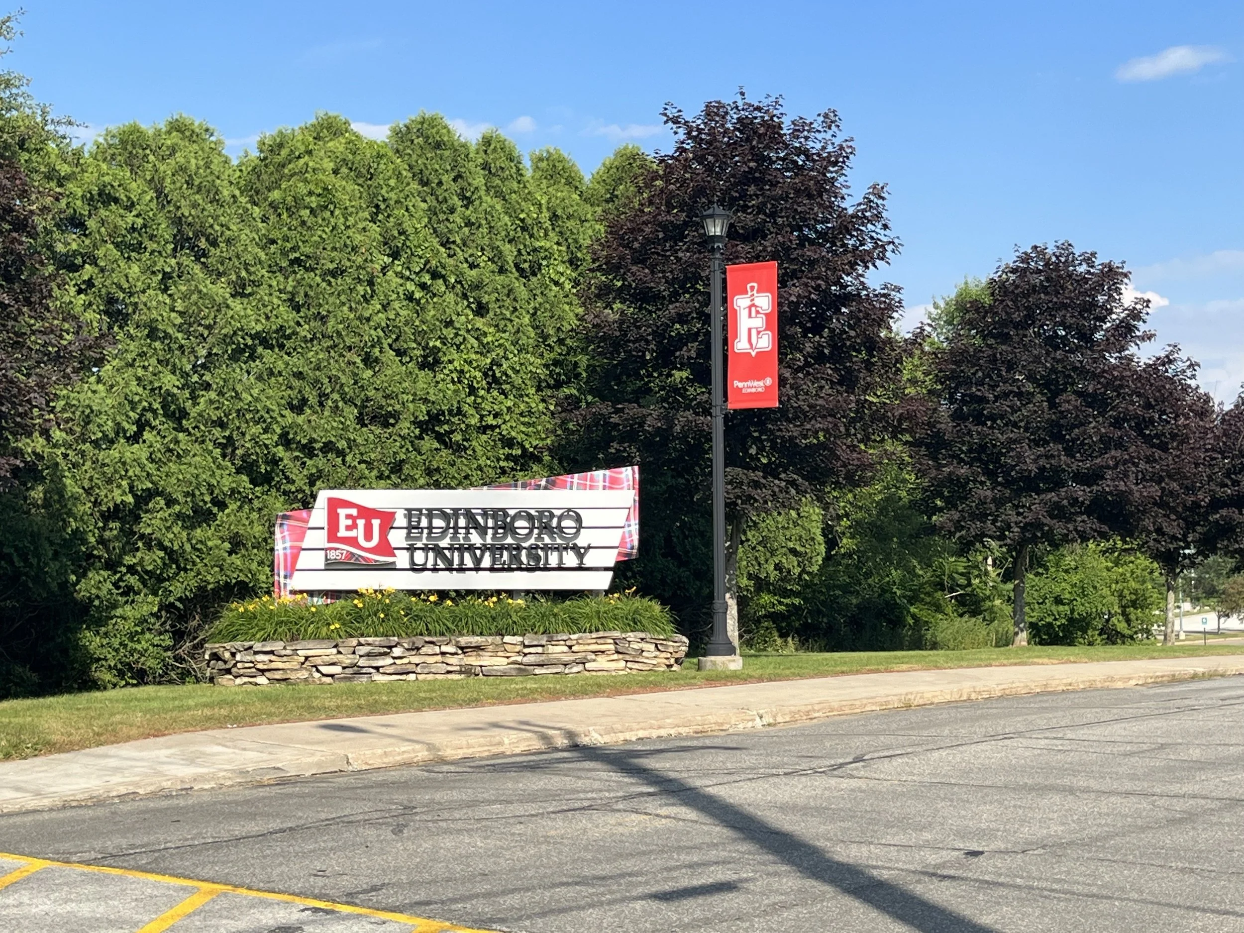 Edinboro University Sign (now PennWest)