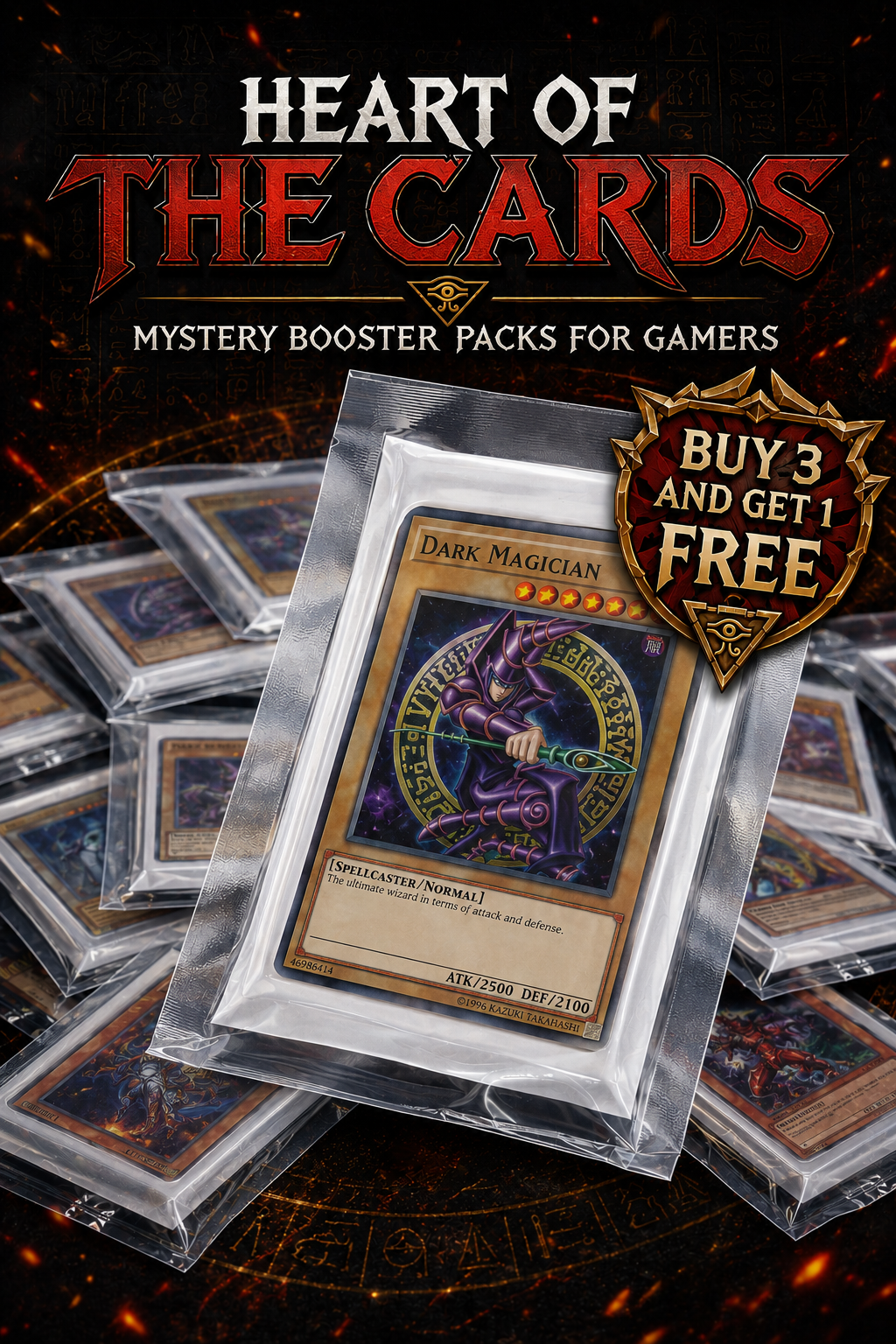 Yugioh: "GORAA's heart of the cards - edition" Booster cards