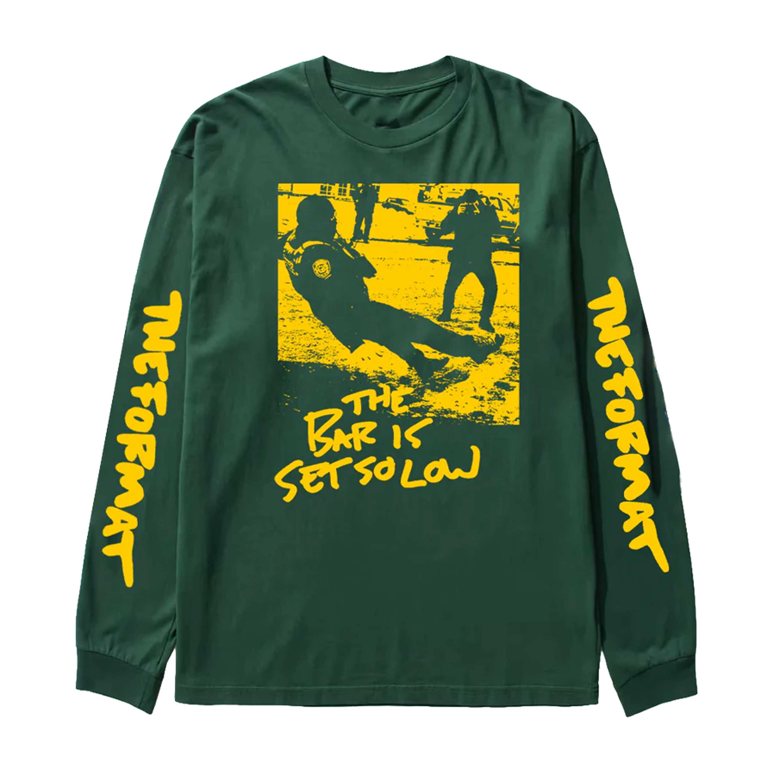 THE BAR IS SET SO LOW LONG SLEEVE