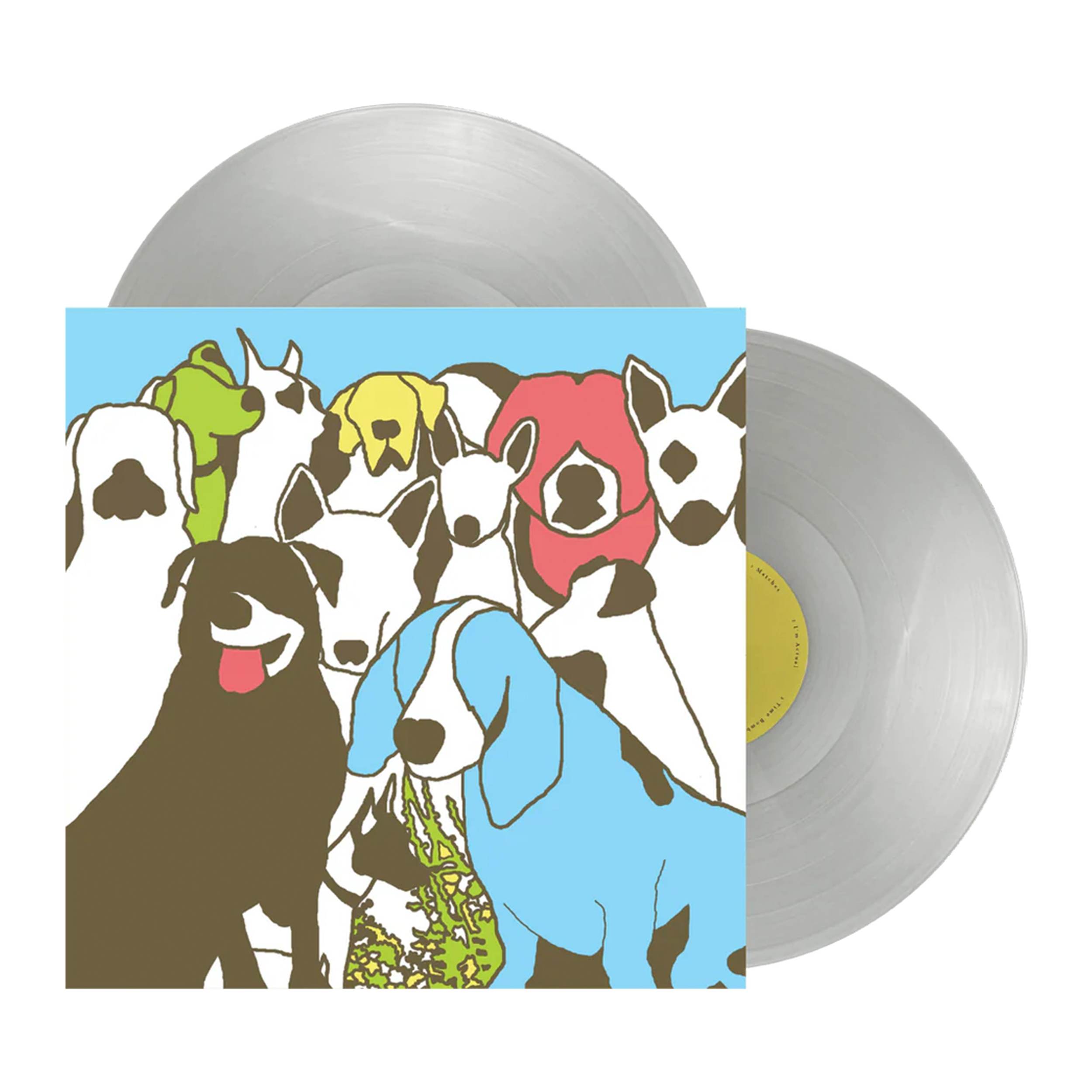 DOG PROBLEMS CLEAR DOUBLE VINYL