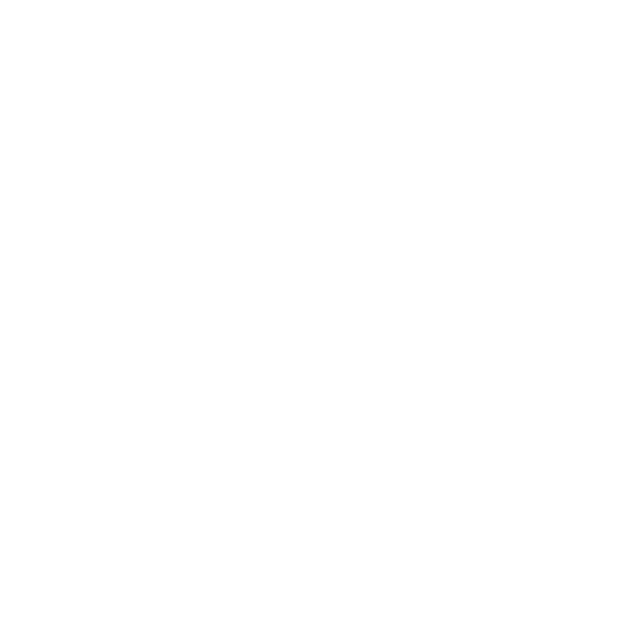 A black background with a white, hand-drawn floral wreath surrounding the text "RVR" and "River Valley Ranch" in white, elegant font.