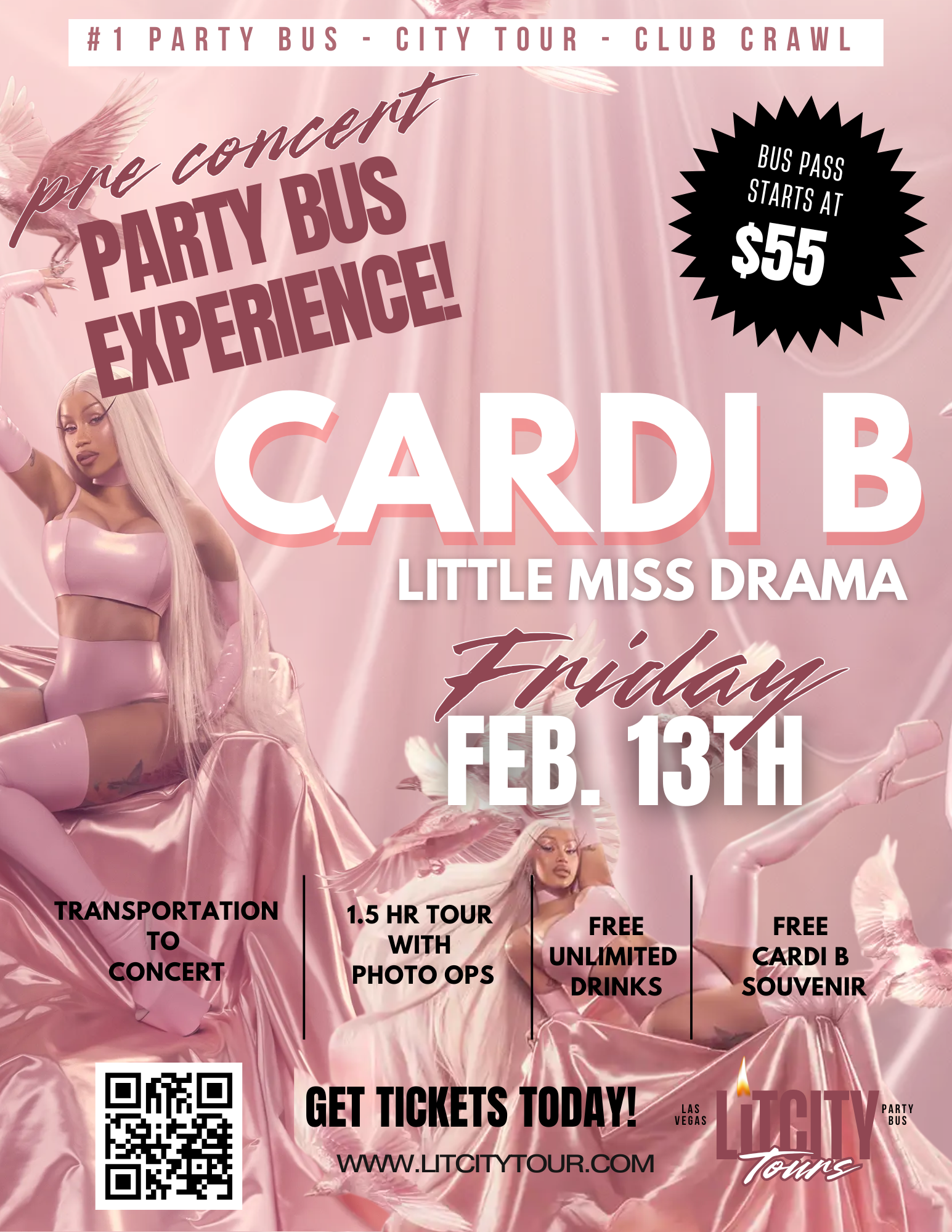 Cardi B. - Little Miss Drama - Pre Concert Tour