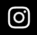 Instagram logo icon in black and white