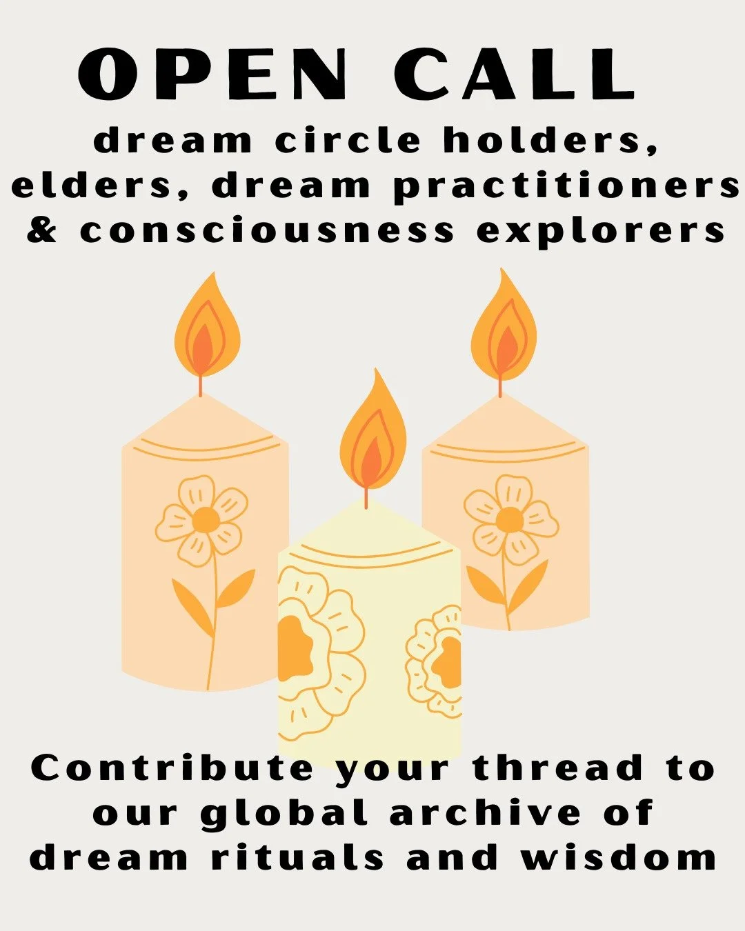 AN OPEN CALL TO THE DREAMKEEPERS 

The global dreamscape cannot be mapped alone. We are building a living archive of dream wisdom and ancestral rituals spanning every continent. We want to include your voice.

If you are a practicing dream circle hol